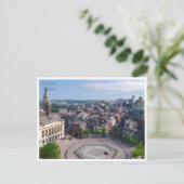 vintage reizen charleroi belgië Belgique RETRO Briefkaart (Staand voorkant)