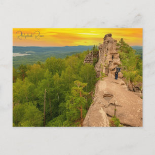 vintage reizen Chelyabinsk Rusland kunst Foto Briefkaart