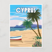 vintage reizen CYPRUS KYRENIA Chypre Briefkaart (Voorkant)