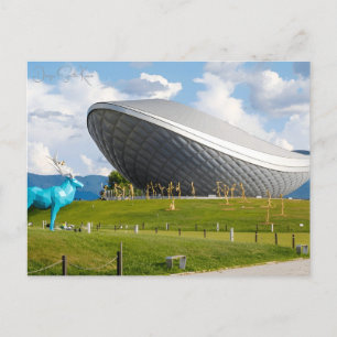 Vintage reizen Daegu Zuid-Korea stad retro Briefkaart