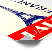 Vintage reizen Frankrijk Poster (Hoek)