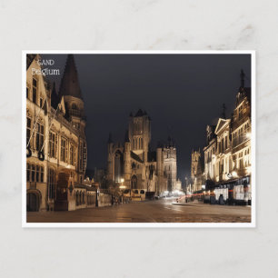 vintage reizen Gent Gad belgië Belgique Briefkaart