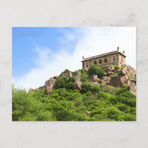 Vintage reizen Hyderabad India Pakistan Vakantie Briefkaart