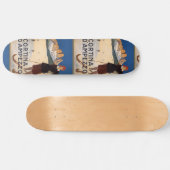 Vintage Reizen Italiaanse Alpen skateboards (Horizontaal)