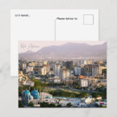 Vintage reizen Kabul Afghanistan retro Vakantie Briefkaart (Voorkant / Achterkant)