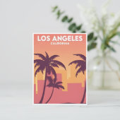 Vintage reizen Los Angeles Californië Amerika Briefkaart (Staand voorkant)