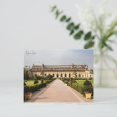 Vintage reizen Lucknow India Vakantie retro Briefkaart (Staand voorkant)