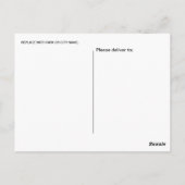 vintage reizen Marseille Frankrijk retro toerisme Briefkaart (Achterkant)