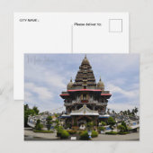 Vintage reizen Medan Indonesië Sumatra vakantie Briefkaart (Voorkant / Achterkant)