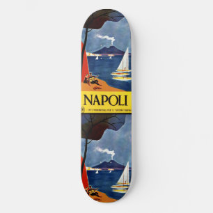 Vintage reizen Napoli Napels Italië skateboards