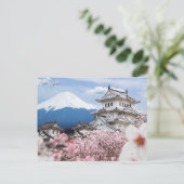 Vintage reizen Osaka Japan azië stad Geisha Briefkaart (Staand voorkant)