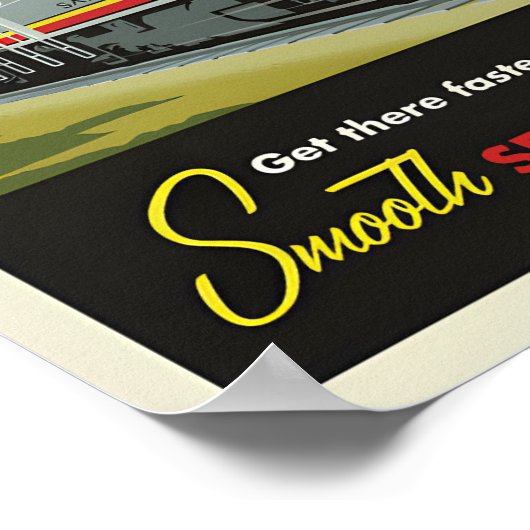 Vintage reizen per Poster Poster (Hoek)