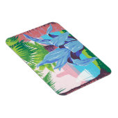 Vintage Reizen Poster Promoting Puerto Rico 2 Magneet (Rechterzijde)