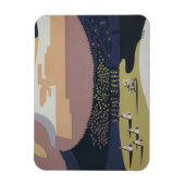 Vintage Reizen Poster Promoting Reizen naar Montan Magneet (Verticaal)