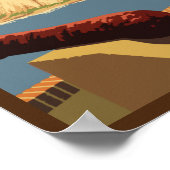 Vintage-Reizen-Poster-Puerto Rico Poster (Hoek)