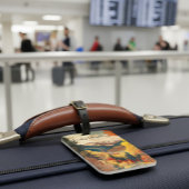 Vintage Reizen Poster Rocky Mountains Bagagelabel