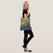 Vintage Reizen Poster van Assisi, Italië Tote Bag (Op model)