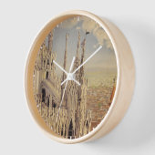 Vintage Reizen Poster van de kathedraal in Milaan, (Hoek)