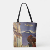 Vintage Reizen Poster voor Guatemala Tote Bag (Achterkant)