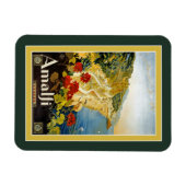 Vintage Reizen Poster voor Italië Magnet Magneet (Horizontaal)