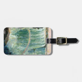 Vintage Reizen Poster voor Niagara Herfsten Bagagelabel (Voorkant horizontaal)