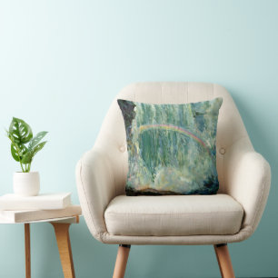 Vintage Reizen Poster voor Niagara Herfsten Kussen