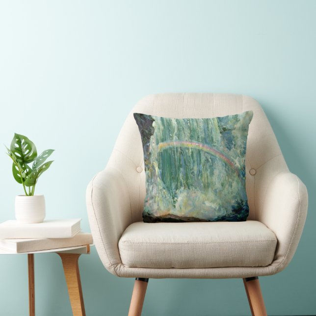 Vintage Reizen Poster voor Niagara Herfsten Kussen (Stoel)