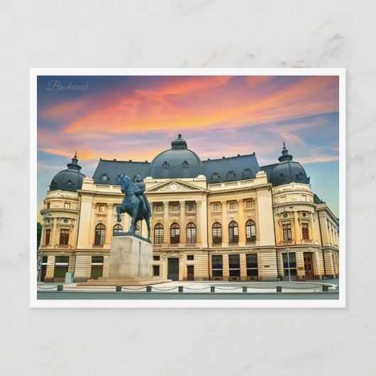 Vintage reizen Roemenië constanta boekarest Briefkaart (Voorkant)