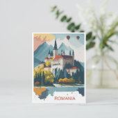 Vintage reizen Roemenië constanta Boekarest Briefkaart (Staand voorkant)