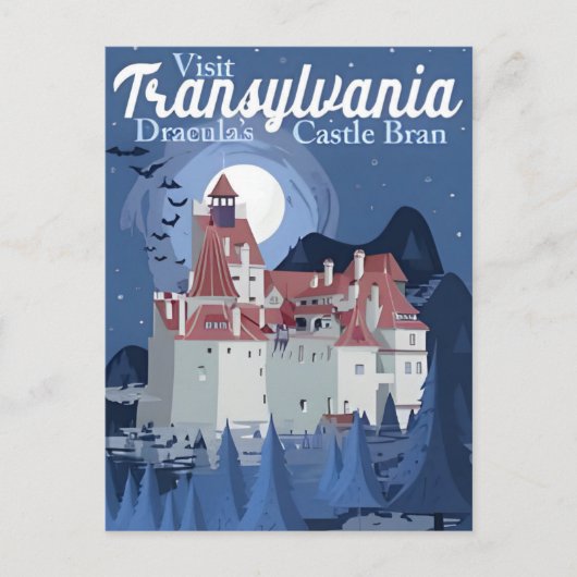 Vintage Reizen Roemenië constanta Transylavania Briefkaart (Voorkant)