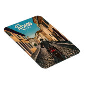 Vintage Reizen Rome Italië Retro Graphic Magneet (Rechterzijde)