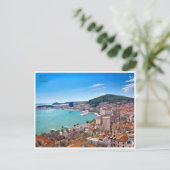 vintage reizen Split Kroatië Croatie retro toerism Briefkaart (Staand voorkant)