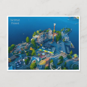 vintage reizen Tampere Finland Finlande toerisme Briefkaart