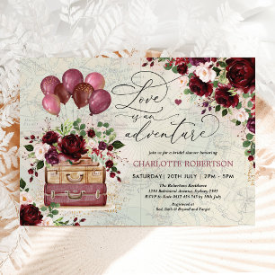 Vintage Reizen Vrijgezellenfeest Liefde is een Avo Kaart