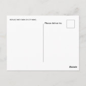 Vintage reizen Yellowstone National Park Wyoming Briefkaart (Achterkant)