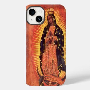 Vintage Religion Maagd Maria Onze-Lieve-Vrouw van iPhone 14 Hoesje