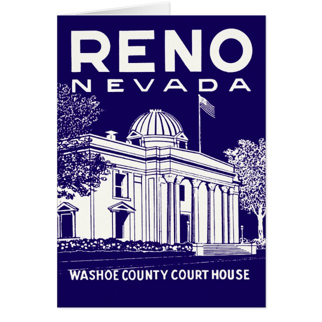 Vintage Reno Nevada (Voorkant)