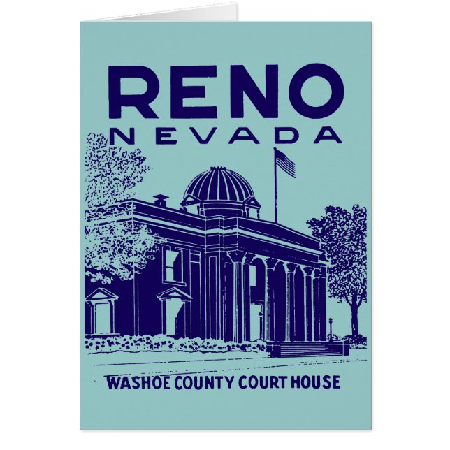 Vintage Reno Nevada (Voorkant)