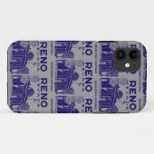 Vintage Reno Nevada Case-Mate iPhone Case (Achterkant (horizontaal))