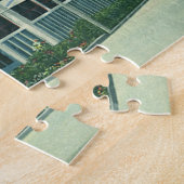 Vintage Restaurant, Retro Rhinebeck Wegrestaurant Legpuzzel (Zijkant)