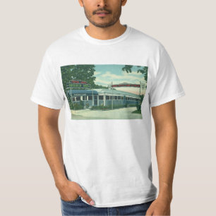 Vintage Restaurant, Retro Rhinebeck Wegrestaurant T-shirt