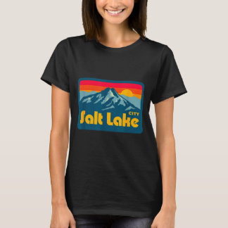 Vintage retro 70er 80er Salt Lake City Utah bergen T-shirt