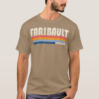 Vintage Retro 70S 80S Stijl Thuisstad Van Faribaul T-shirt