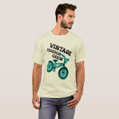 Vintage Retro BMX Nostalgia T-Shirt (Voorkant volledig)