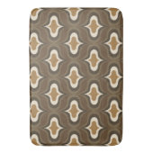 Vintage Retro Brown Badmat (Voorkant Verticaal)