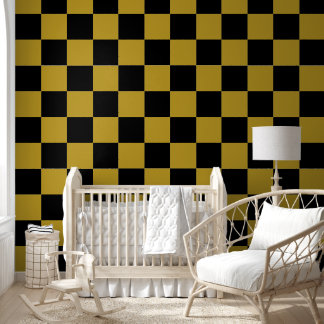 Vintage Retro Checkerboard Behang