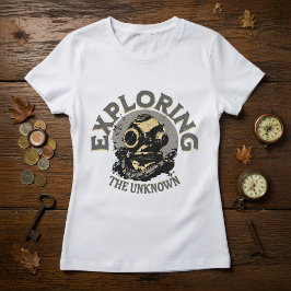 Vintage Retro Duikerhelm T-Shirt