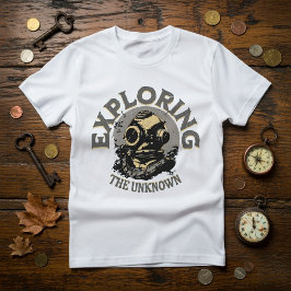 Vintage Retro Duikerhelm T-Shirt