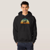 Vintage Retro Equestrian Vaulting Hoodie (Voorkant volledig)