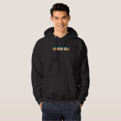 Vintage Retro Evolution heftruckchauffeur Hoodie (Voorkant volledig)
